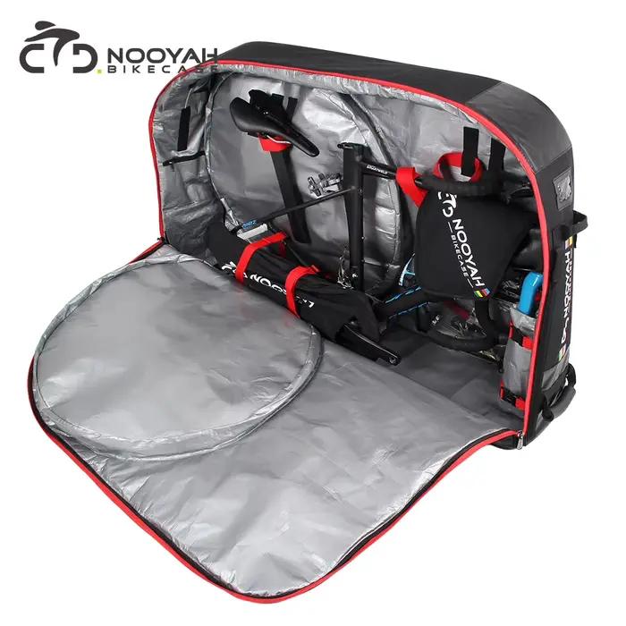 NOOYAH Sac à Vélo Sac de Transport Pour Vélo MTB & Route Valise de Transport Pour Accessoires de Vél