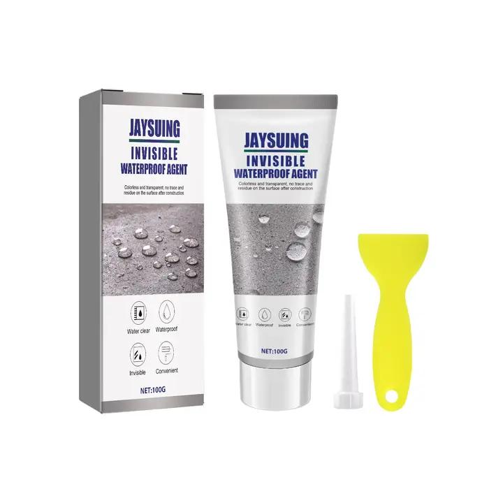 Silvertsuing-Liquide d'étanchéité invisible avec grattoir, colle, liaison de bain, agent de pénétrat