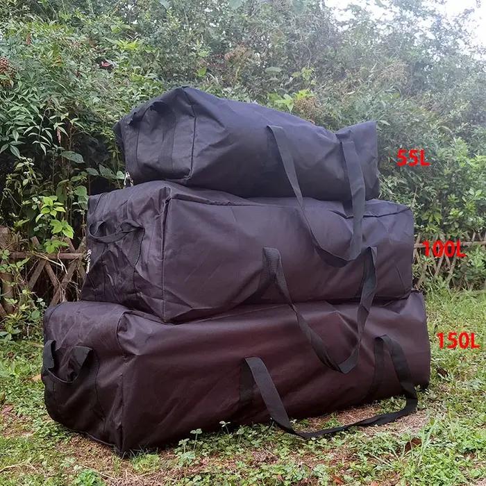 150L 100L 55L sac à main de voyage sac de Sport en plein air hommes noir grande capacité Fitness wee
