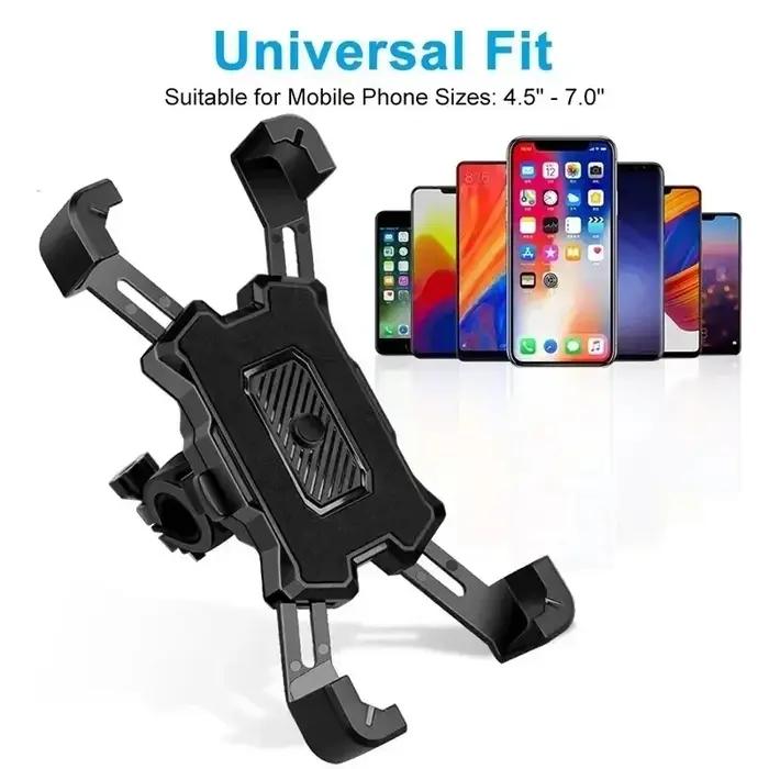 Support de téléphone de vélo VIKEFON 360° rotation 360 degrés antidérapant compatible iPhone pour équitation VTT moto et vélo