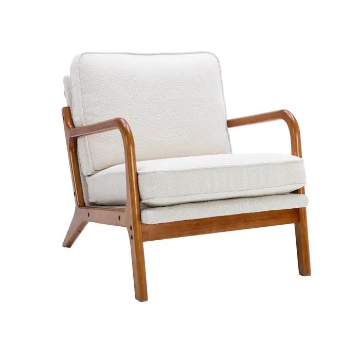 SEYNAR-Fauteuil Moderne en Cuir PU pour Salon