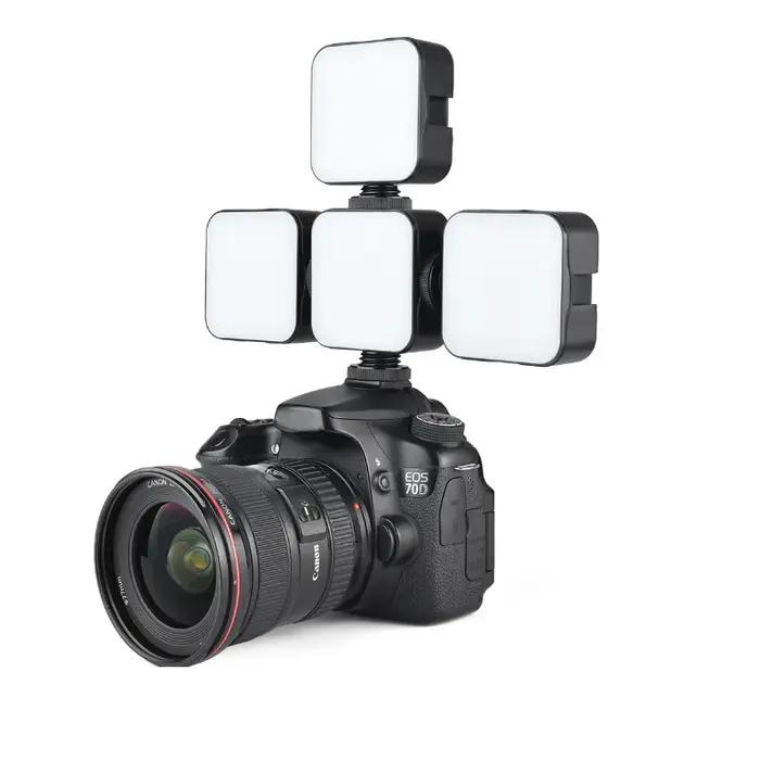 Lampe de remplissage Led 6500K, Rechargeable, Portable, éclairage de photographie, pour appareil pho