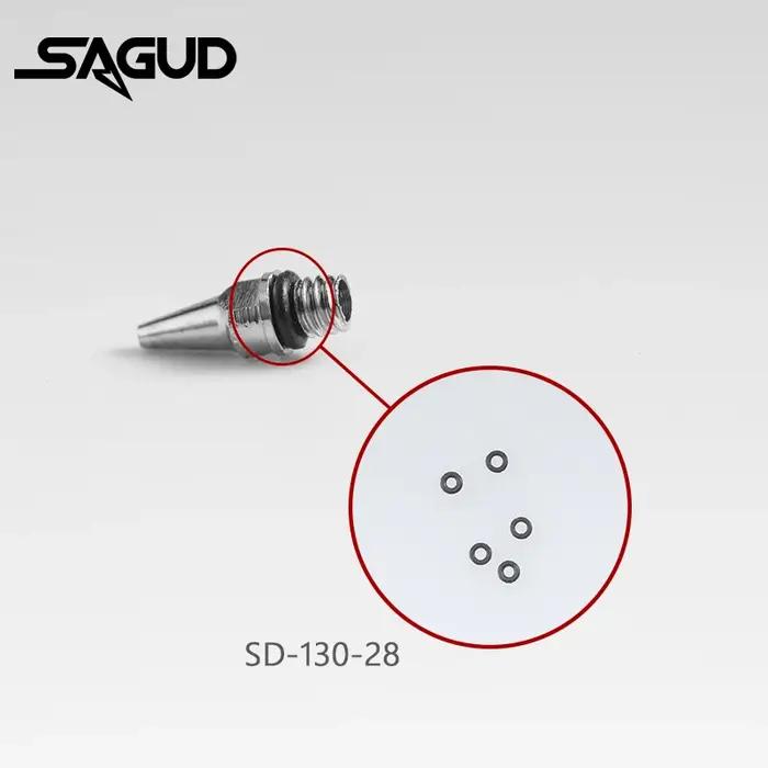 SAGUD joint torique 5 pièces/ensemble accessoires d'aérographe pour pistolet de pulvérisation série