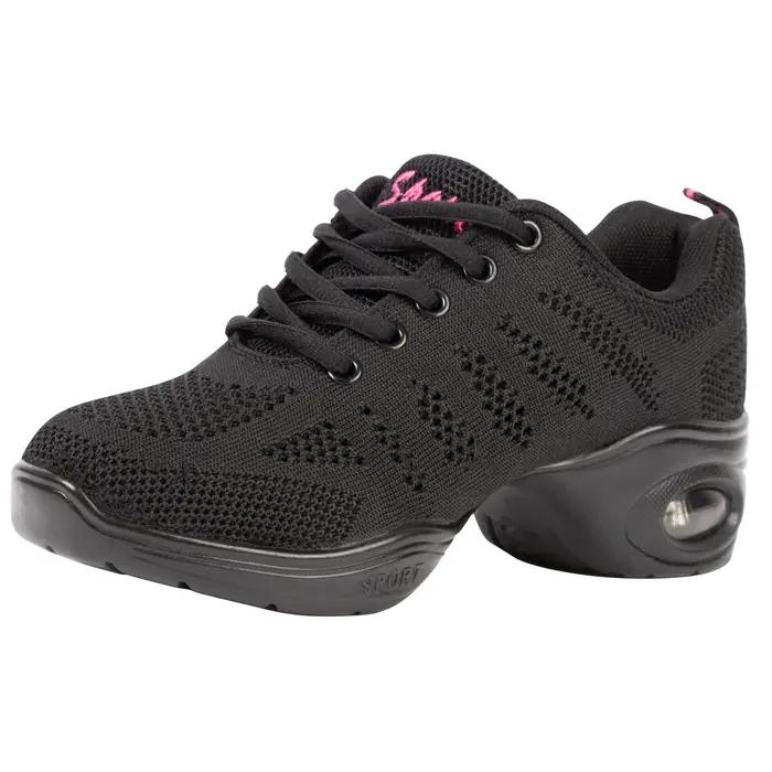 Baskets de danse respirantes femmes semelle fendue coussin d'air chaussures Jazz marche