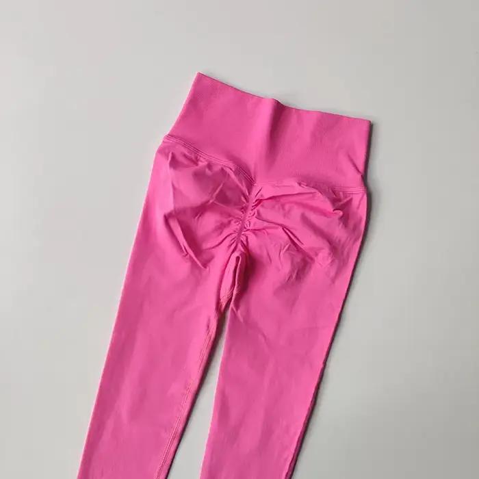 Leggings de Fitness taille haute sans couture pour femmes, Push-Up, pantalons de course, de Yoga, de