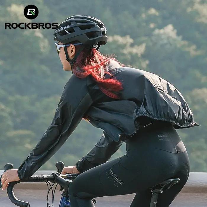 ROCKBROS veste de cyclisme vêtements de peau ultraléger respirant en Nylon protection solaire vêteme