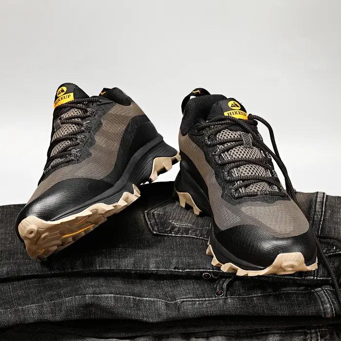 Chaussures de randonnée HIKEUP anti-dérapantes pour hommes et femmes - Confort trail running et trekking