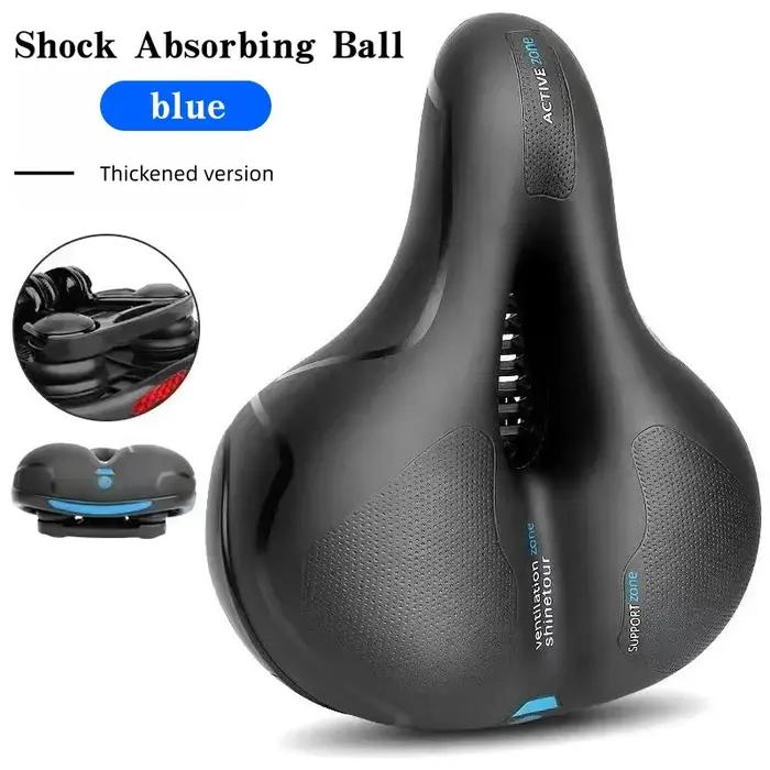 Selle de vélo dotée d'une fonction d'amortissement performante, coussin ergonomique et ultra-confort