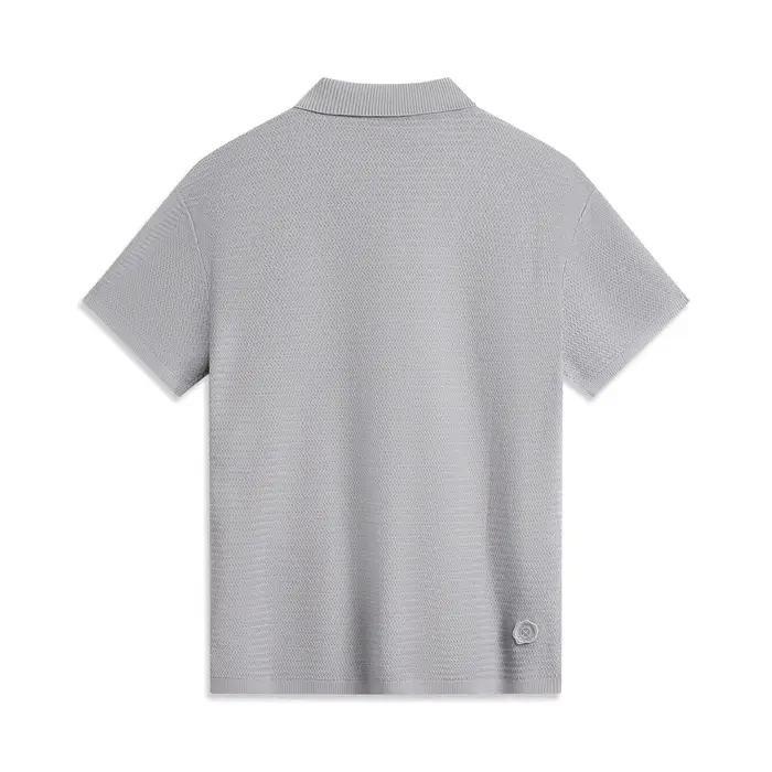 Pull Li-Ning Homme Wade Manches Courtes - Polycoton Confortable pour Loisirs et Sport