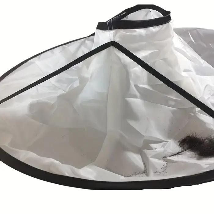 Cape de coiffure professionnelle antiadhésive avec col réglable pour stylistes et coiffures occasions spéciales