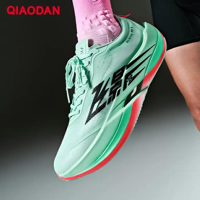 QIAODAN Feiying PB6.0 hommes chaussures de course Marathon professionnel pleine paume suspendu carbo