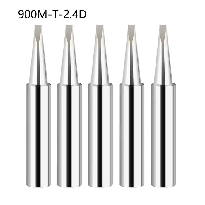 5 pièces 900M-T pointes de fer à souder IS/I/B/K/SK/2.4D/3.2D/1C/2C/3C/4C tête de pointes de soudage