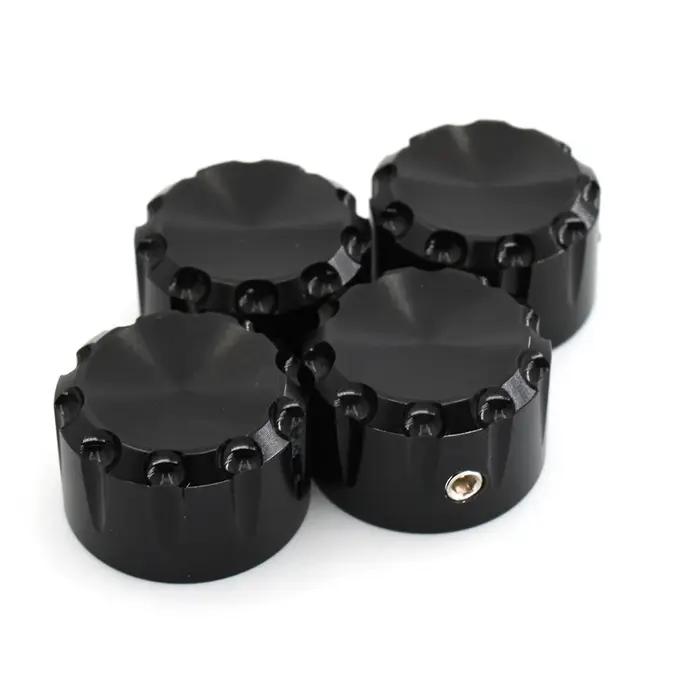 Couvercle de boulon de tête de bougie d'allumage de moto, noir/Chrome pour Harley Twin Cam Touring 1