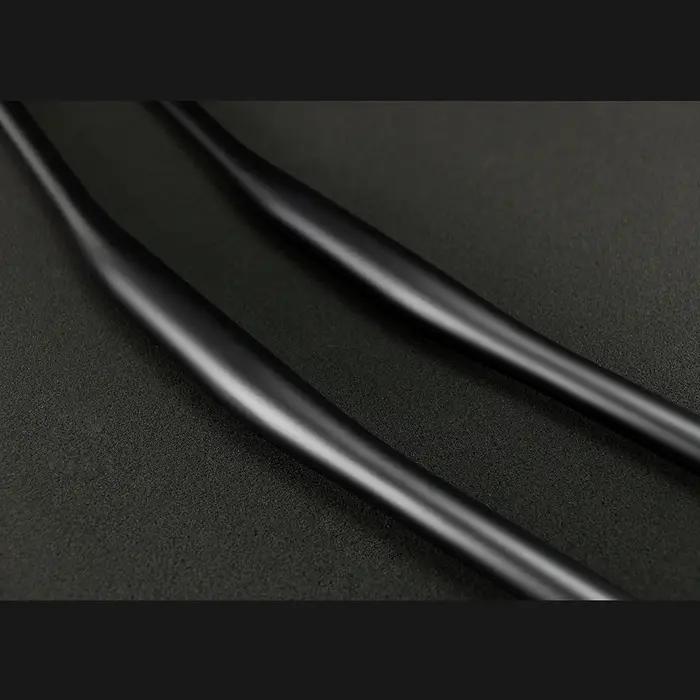 Guidon de vélo entièrement en fibre de carbone à 9 degrés, guidon de course tout-terrain XC, diamètr