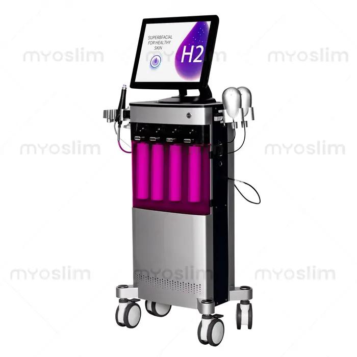 Nouvelle machine de soin de la peau multifonctionnelle Hydra Oxygen Facial : nettoyage du visage, ra