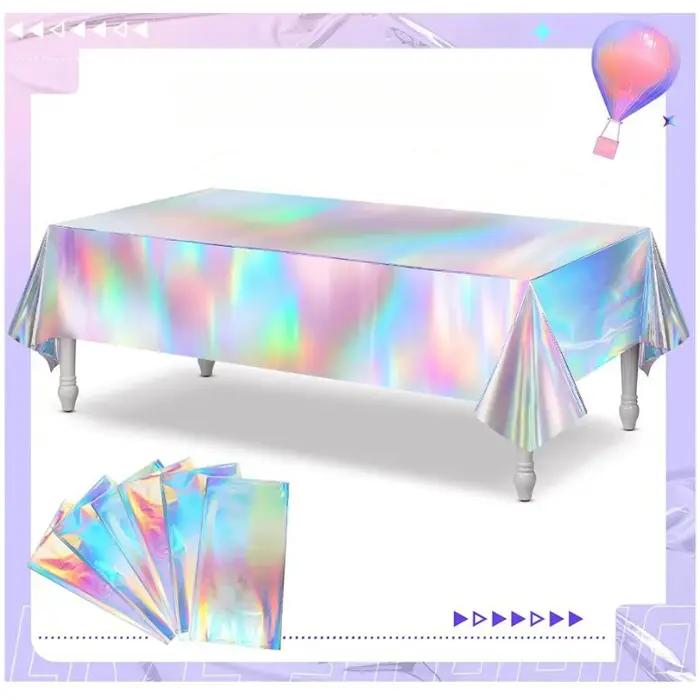 Nappe au laser unique, accessoires de mise en page, décoration de scène, nouveau