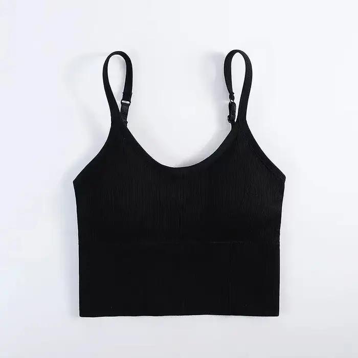 Soutien-gorge de sport respirant pour femme, haut de fitness anti-transpiration, soutien-gorge de yo