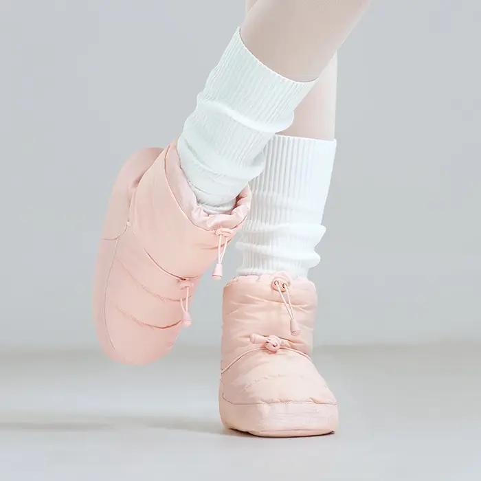 Fille femmes bottes de Ballet échauffement bottes de danse chaussures de Ballet d'hiver chaussures d