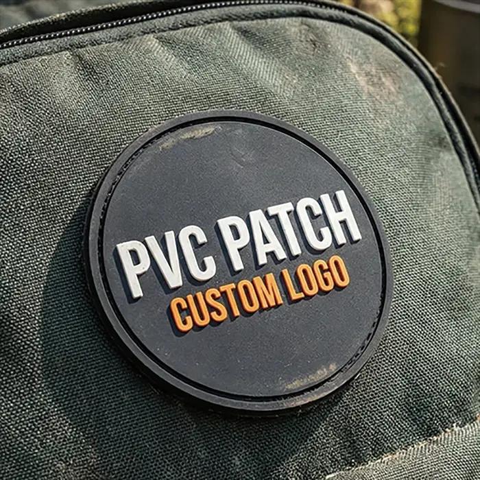 Badge en PVC personnalisable avec logo patch 3D thermocollant appliques autocollantes badge pour chapeau fermeture à boucle et crochets occasion sportive cadeau occasion spéciale