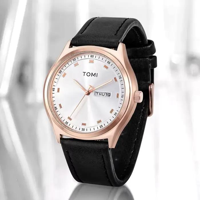 TOMI montre pour hommes minimaliste affaires décontracté montre à Quartz pour hommes et femmes à la