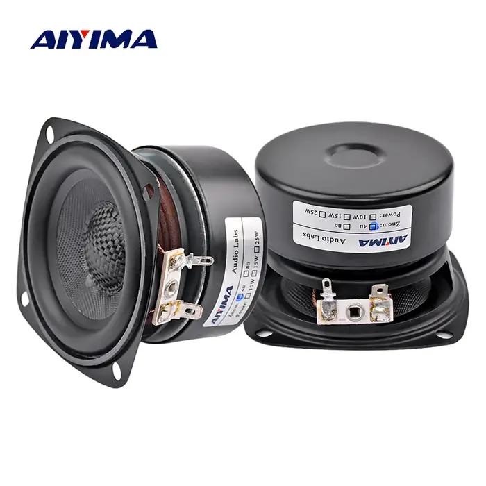 AIYIMA 2 pièces 3 pouces Audio haut-parleurs portables Altavoz Portatil 4 8 Ohm 20 W gamme complète