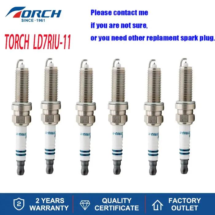 BubComponents ci-après la torche LD7RIU-11 la Chine Iridium original de bougie d'allumage pour des h