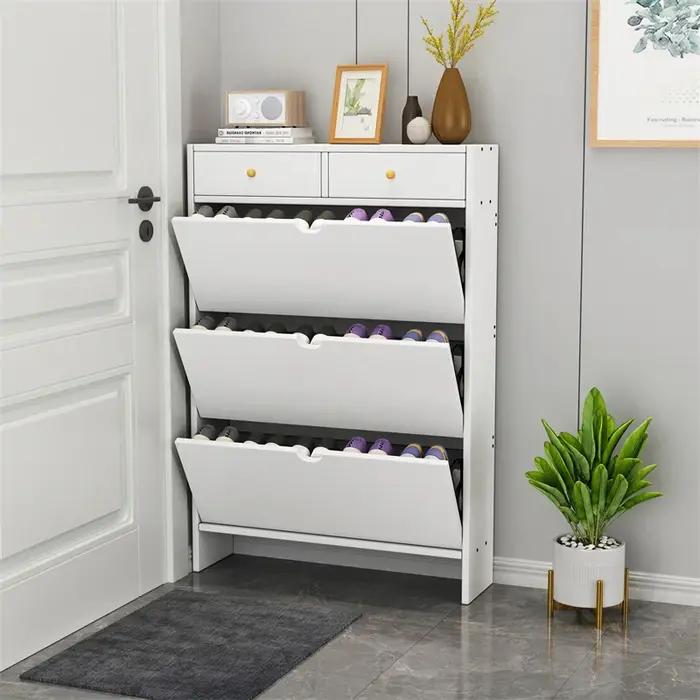 -Vente directe d'usine prix raisonnable armoire de rangement de chaussures nouveau Design en gros en