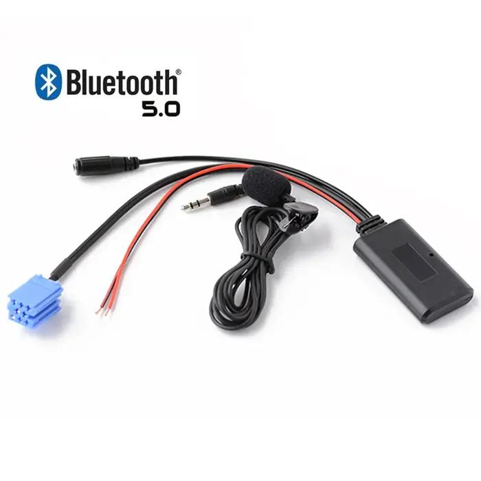 Adaptateur de Microphone sans fil bluetooth pour voiture, stéréo AUX IN, musique pour VW Golf MK4 po