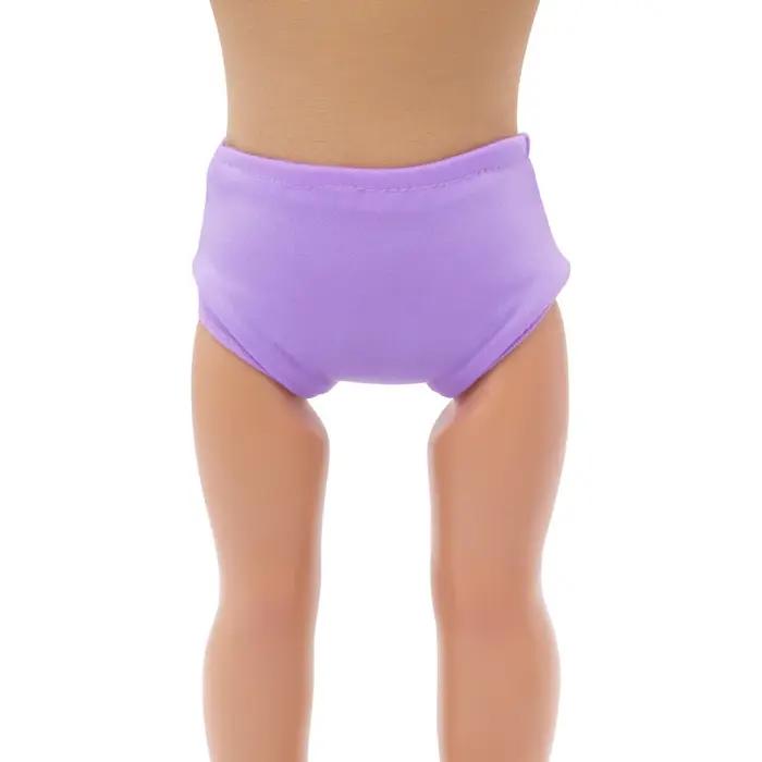 Accessoires de poupée américaine de 18 pouces, sous-vêtements étoile de couleur unie pour bébé de 43
