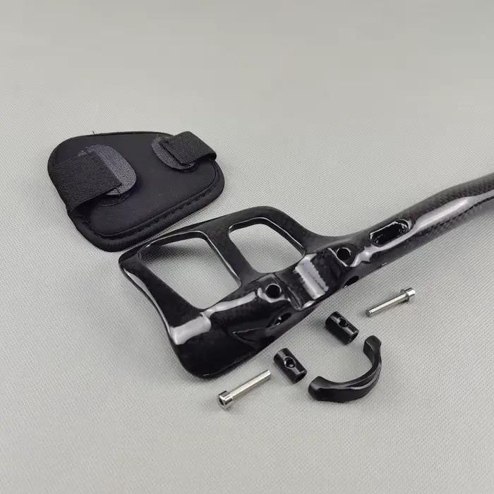 TMAEX-Guidon de vélo de triathlon, barres aérodynamiques en carbone, guidon de repos, barre de repos