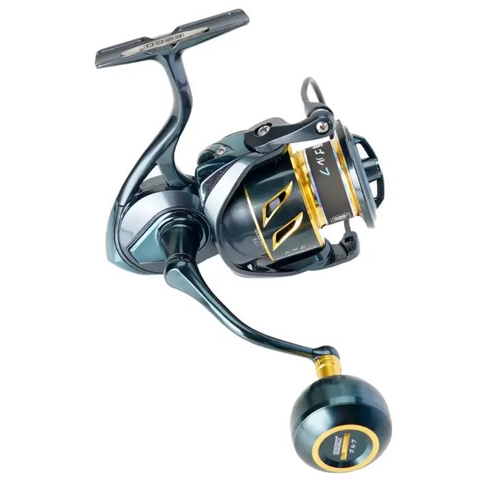 Moulinet filature métal Saltist 3000-6000 Leaddeers 10BB 18kg traînée pêche mer gabarits
