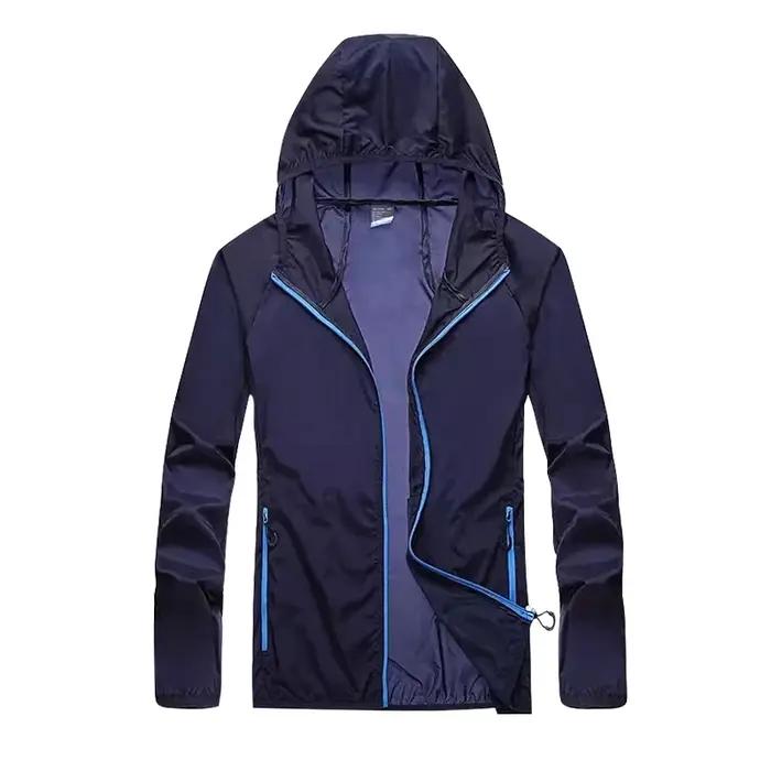 Veste de pluie imperméable pour le golf, légère, à séchage rapide, protection solaire UV, respirante