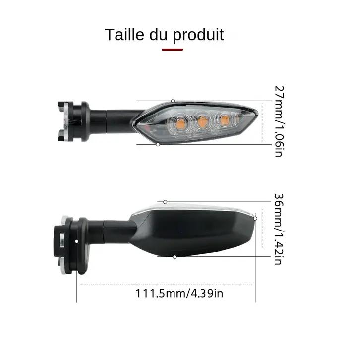 Clignotant LED pour YAMAHA FZ 16 250 FZS 150 FZ1 FZ8 Tenere 700 XSR Tracer 900/GT