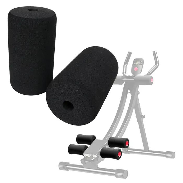 Coussinets de mousse pour pieds, 2 pièces, rouleaux de mousse noirs de remplacement pour Extension d