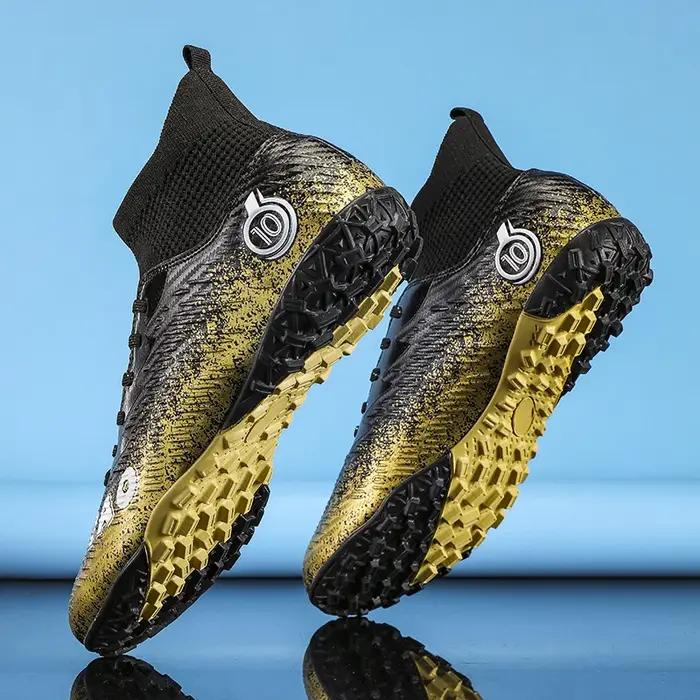 Hommes chaussures de Football enfants bottes de Football femmes crampons de Football professionnel C