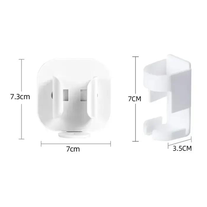 Porte-brosse à dents électrique télescopique à détection de gravité, 1 pièce, boîte de rangement mur