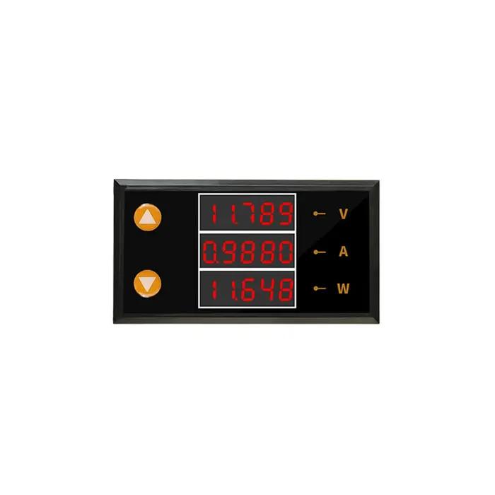 DC 0-200V 10A LCD ampèremètre de tension numérique testeur de compteur de puissance voltmètre de voi