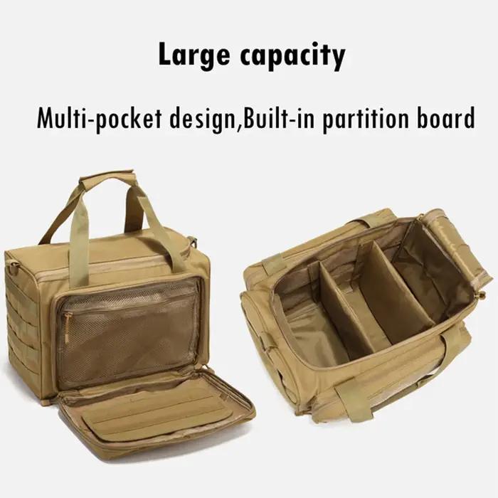 Sac de plage pour entraînement de chasse en plein air, sacs pour pistolet Molle, escalade, randonnée