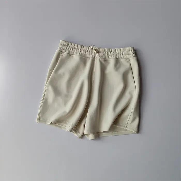 Short de sport taille haute modal pour femme - Séchage rapide course fitness yoga décontracté
