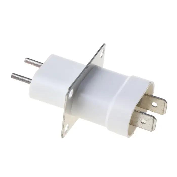 Convertisseur prise à 4 broches, four à micro-ondes électronique, Filament magnétron, blanc