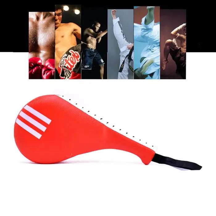 Taekwondo-Cible de pied en PU pour entraînement de boxe, coussretours de coup de pied de karaté avec