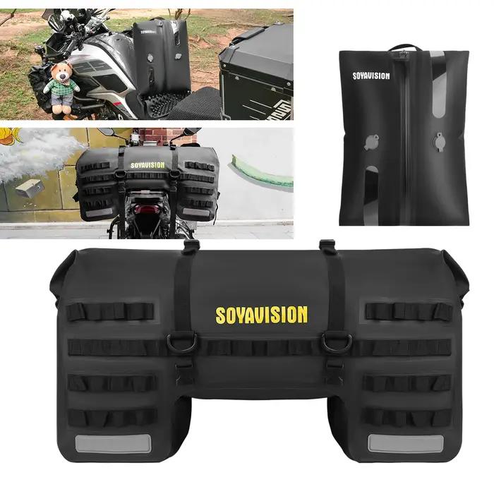 Sacs étanches universels pour moto, sacs de siège arrière, cyclisme, camping, voyage, vélo, scooter,