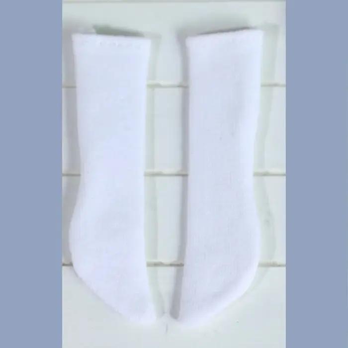 Une paire de chaussettes de poupée Blyth, chaussettes longues de couleur Pure pour Blythe Licca Azon