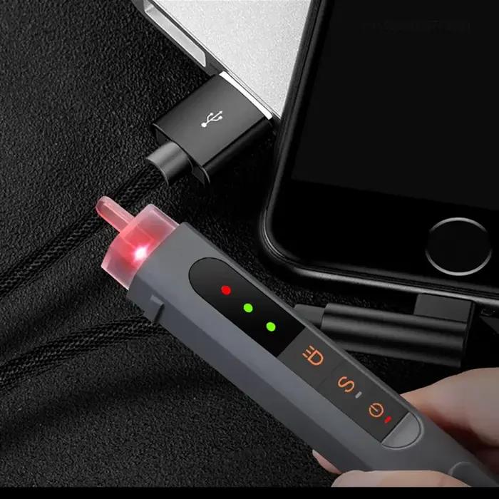 Stylo de test électrique miniature Jimihome JM-G2704, détecteur d'électricité sans fil, stylo de ten