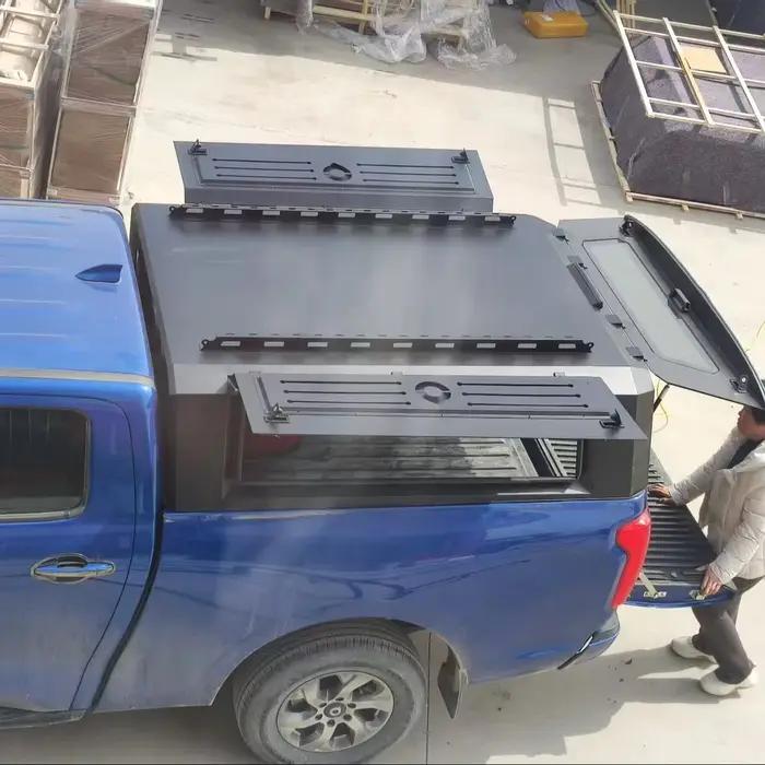 Couvercle de Tonneau pour camion pick-up à 3 portes, en aluminium robuste, pour Ford F150/Toyota Hil