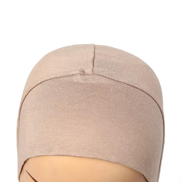 Sous-écharpe capuchon intérieur os Bonnet Hijab Turban Modal extensible couverture complète cou femm