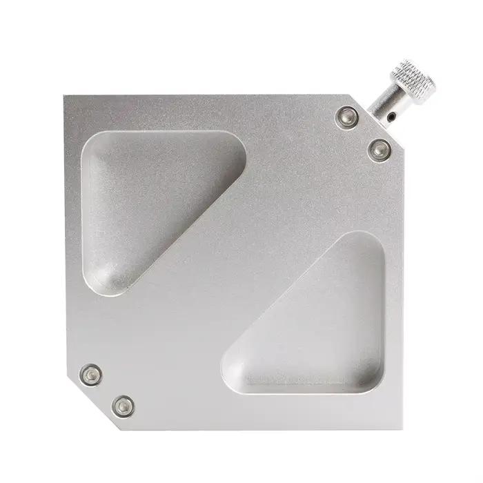 Table de plantation de boules argentées de 90mm, support de modèle en maille d'acier BGA, fixation F