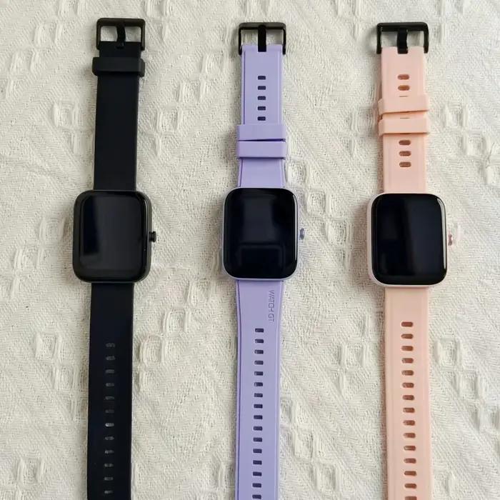 Amazfit-Bip 3 Smartwatch pour Homme et Femme, Cadeau d'Anniversaire, Mesure de la Saturation en Oxyg