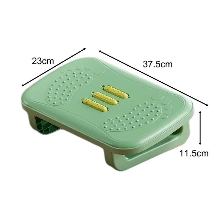 Repose-pieds sous le bureau repose-jambes avec rouleau Massage pied tabouret d'allaitement tabouret