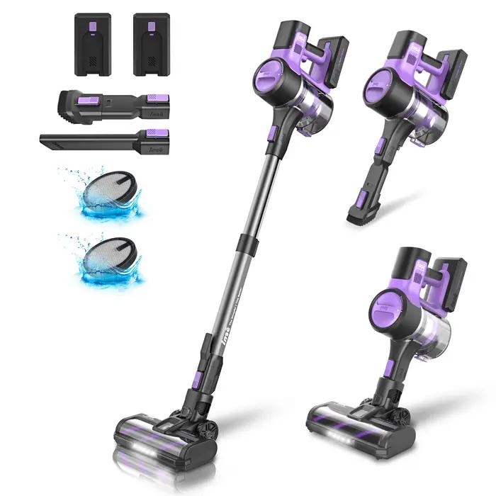INSE-Aspirateur sans fil aste pour la maison, aspirateur balai 6 en 1, aspiration 26Kpa, 350W, S10P
